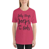 Silly Boys Jeeps are for Girls T-Shirt