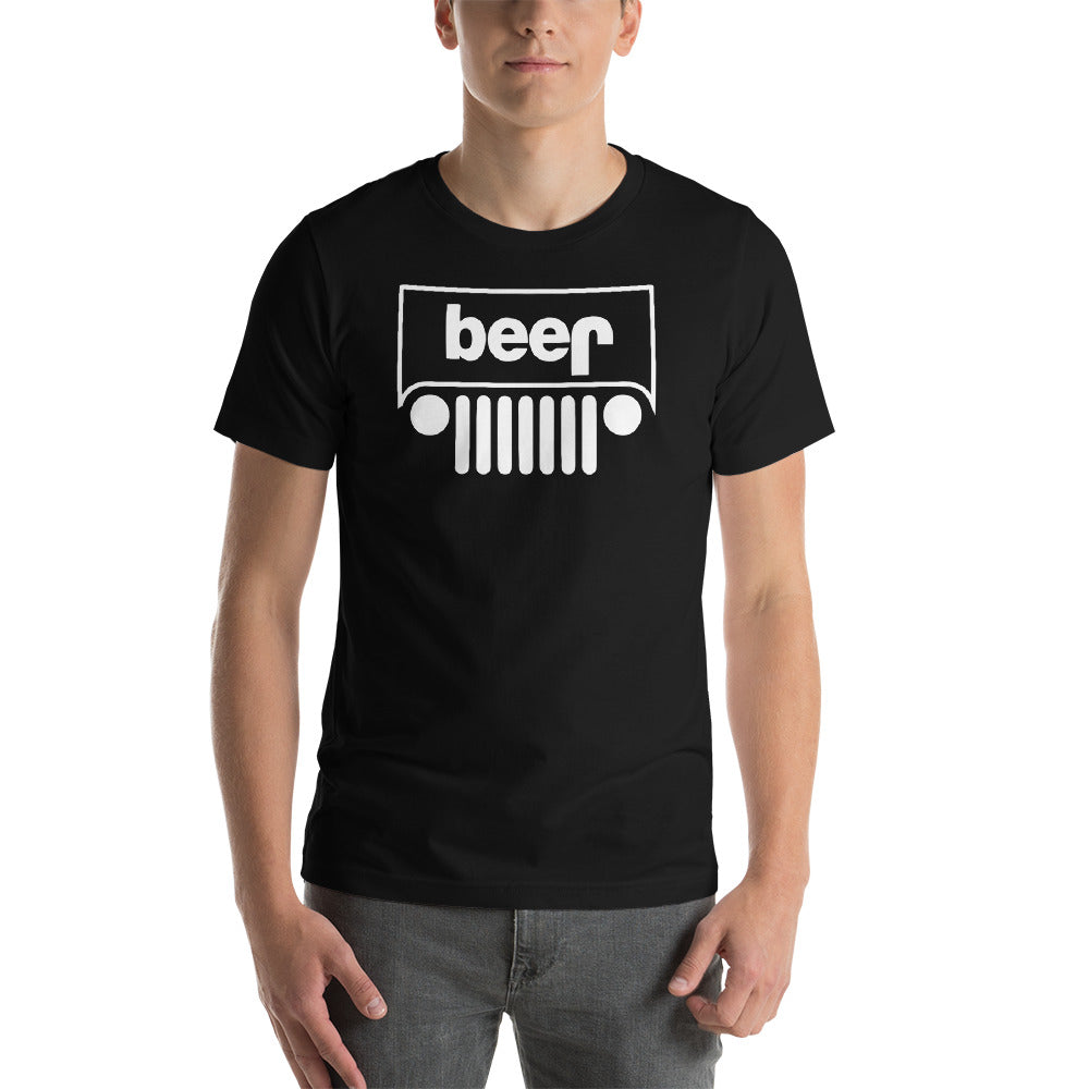 Ridge41 Beer Jeep Grille T-Shirt – Ridge41 Off-Road