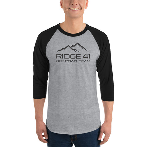 Ridge41 Off-Road Team 3/4 sleeve raglan shirt