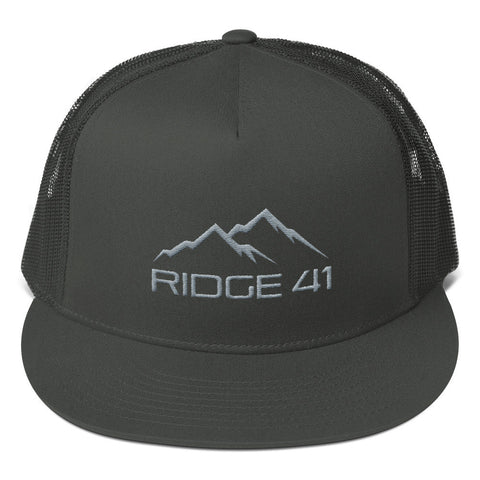 Ridge41 Special Gray Peaks Trucker Cap